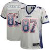 Cheap Rob Gronkowski Patriots Women Jersey From China Grey Drift Fashion I #87