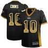 Cheap Brandin Cooks Saints Women Jersey From China Black Drift Fashion I #10