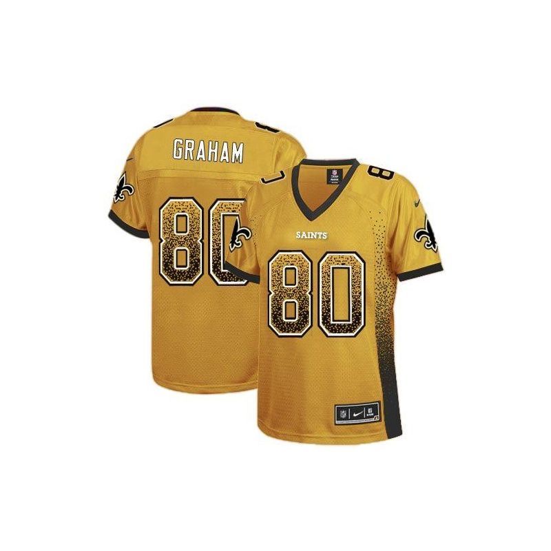 Cheap Jimmy Graham Women Jersey From China Saints Drift Fashion I #80