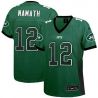 Cheap Joe Namath Jets Women Jersey From China Green Drift Fashion I #12