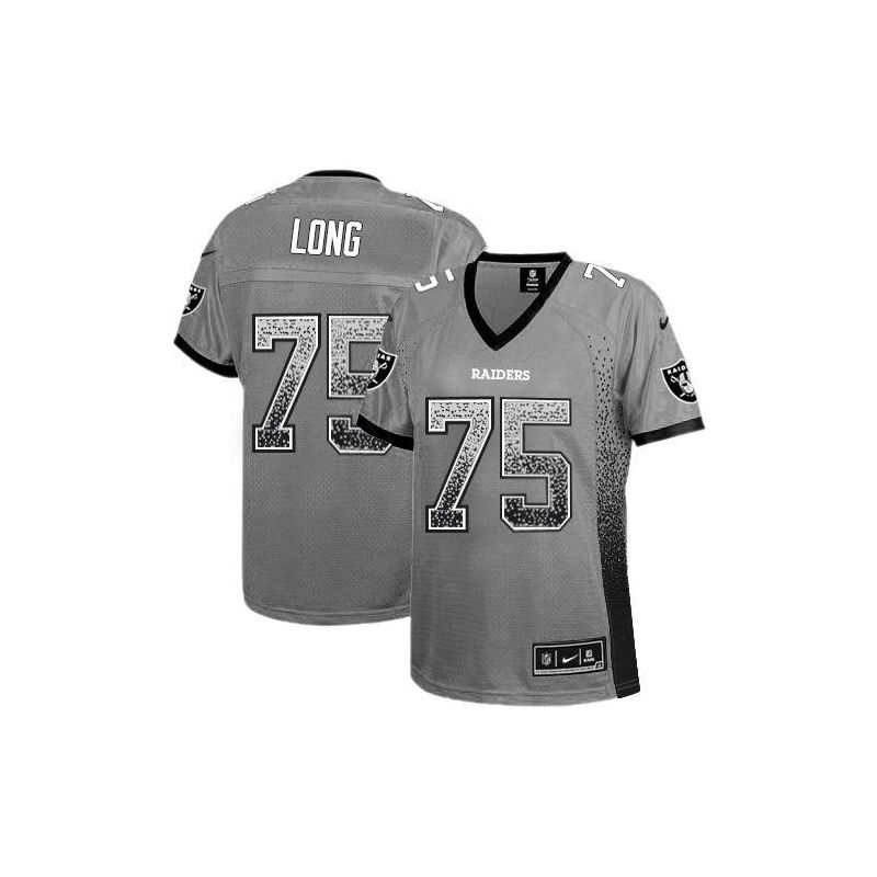 Cheap Howie Long Raiders Women Jersey From China Grey Drift Fashion I #75