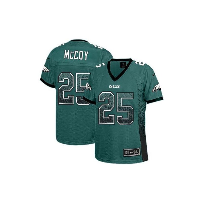 Cheap LeSean McCoy Eagles Women Jersey From China Green Drift Fashion I #25