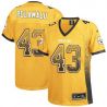 Cheap Troy Polamalu Steelers Women Jersey From China Golden Drift Fashion I #43