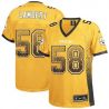 Cheap Jack Lambert Steelers Women Jersey From China Golden Drift Fashion I #58