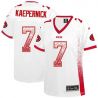 Cheap Colin Kaepernick 49ers Women Jersey From China White Drift Fashion I #7