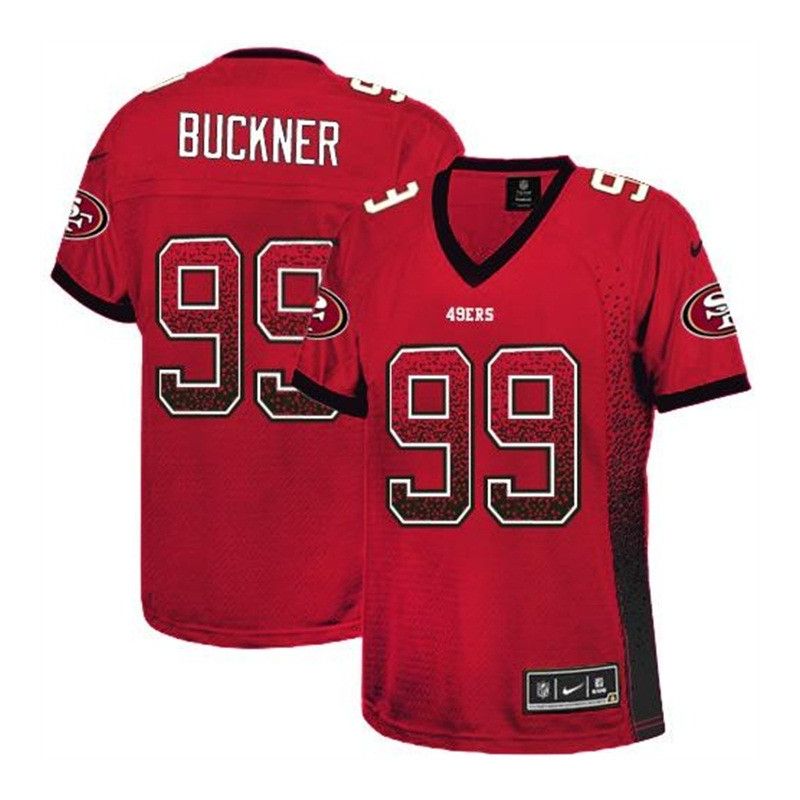 Cheap DeForest Buckner 49ers Women Jersey From China Red Drift Fashion I #99