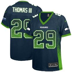 Cheap Earl Thomas III Seahawks Women Jersey From China Blue Drift Fashion I #29