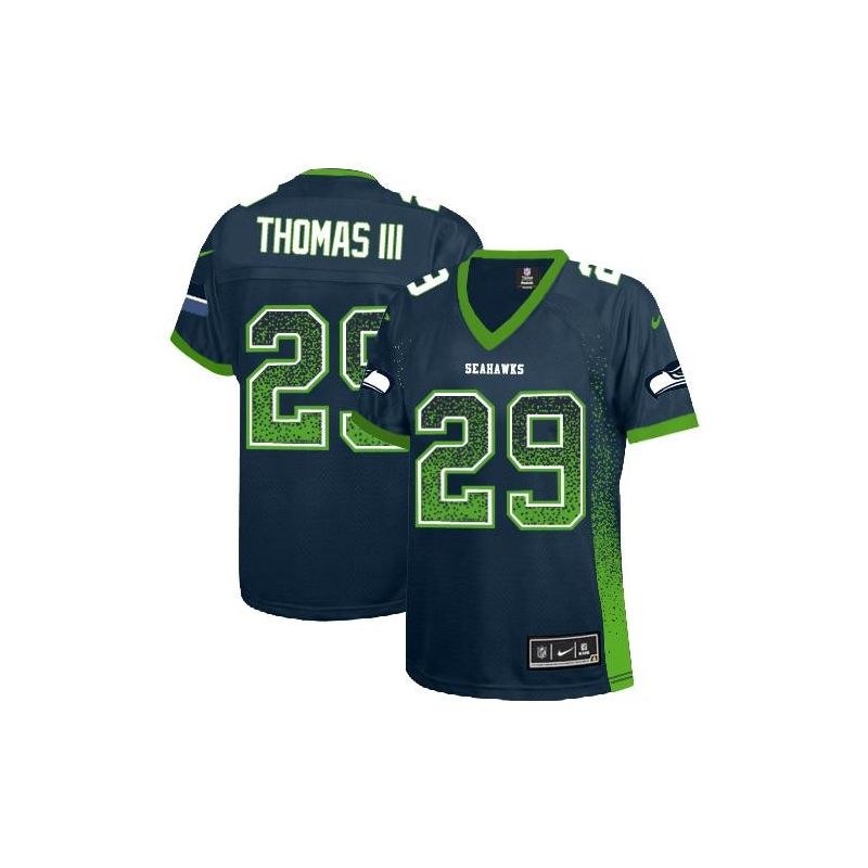 Cheap Earl Thomas III Seahawks Women Jersey From China Blue Drift Fashion I #29