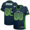 Cheap Jimmy Graham Seahawks Women Jersey From China Blue Drift Fashion I #88