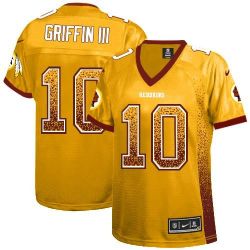 Cheap Robert Griffin III Redskins Women Jersey From China Golden Drift Fashion I #10
