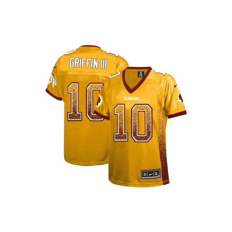 Cheap Robert Griffin III Redskins Women Jersey From China Golden Drift Fashion I #10
