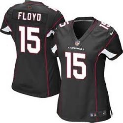 Cheap Michael Floyd Cardinals Women Jersey From China Black Game #15