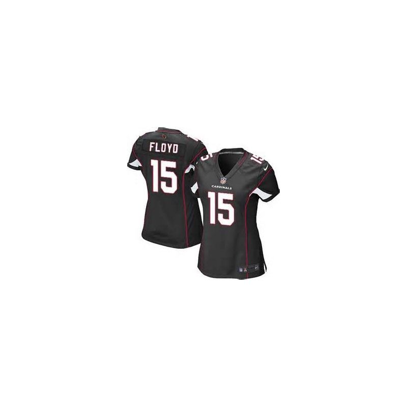 Cheap Michael Floyd Cardinals Women Jersey From China Black Game #15
