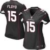 Cheap Michael Floyd Cardinals Women Jersey From China Black Game #15