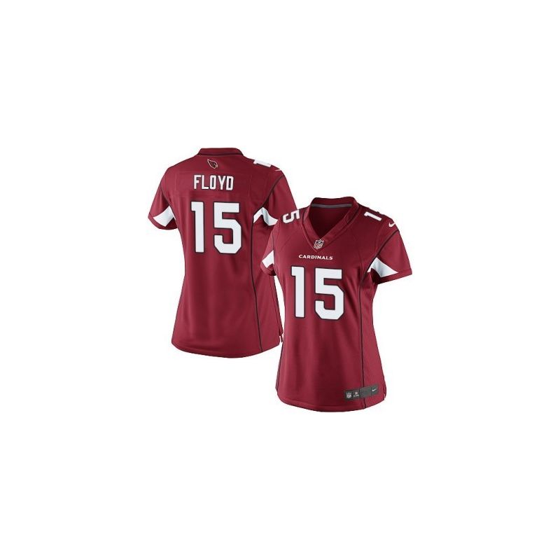 Cheap Michael Floyd Cardinals Women Jersey From China Red Game #15