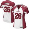 Cheap Rashad Johnson Cardinals Women Jersey From China White Game #26