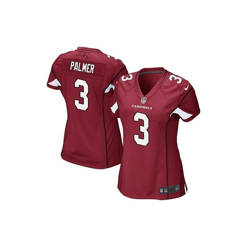 Cheap Carson Palmer Cardinals Women Jersey From China Red Game #3