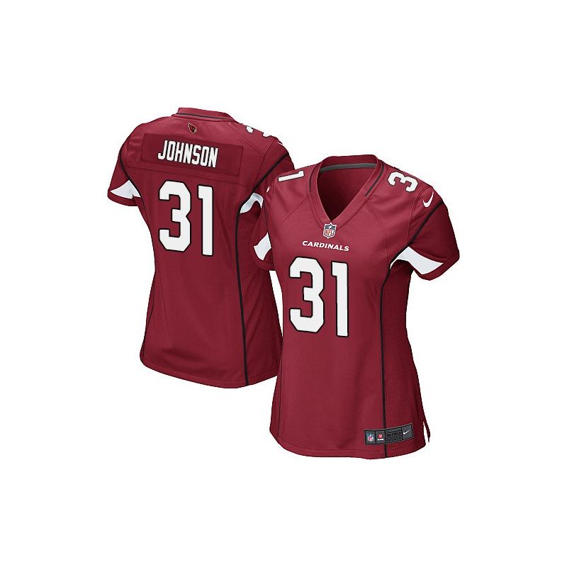 Cheap David Johnson Cardinals Women Jersey From China Red Game #31