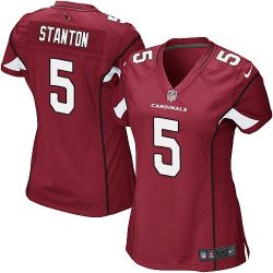 Cheap Drew Stanton Cardinals Women Jersey From China Red Game #5