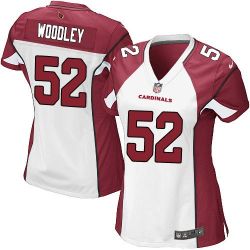 Cheap LaMarr Woodley Cardinals Women Jersey From China White Game #52