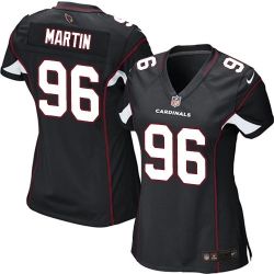 Cheap Kareem Martin Cardinals Women Jersey From China Black Game #96