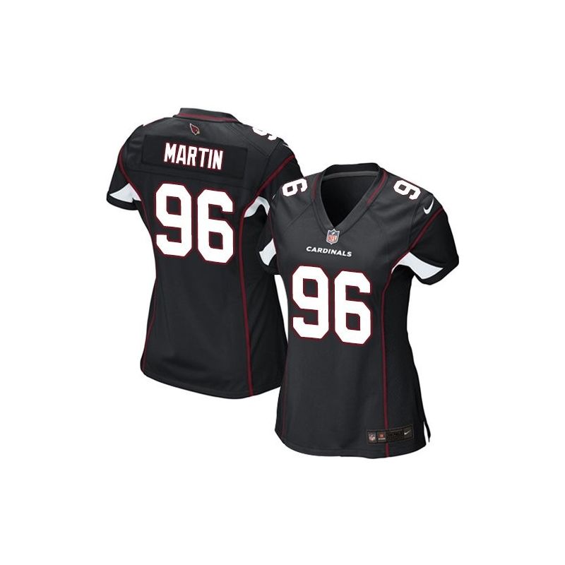 Cheap Kareem Martin Cardinals Women Jersey From China Black Game #96