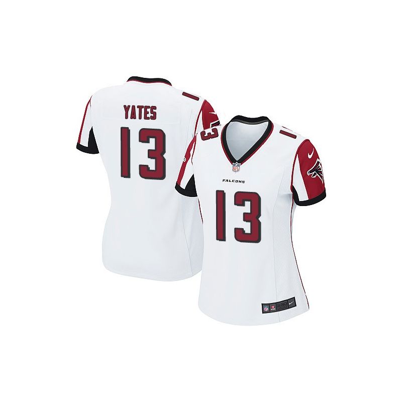 Cheap TJ Yates Falcons Women Jersey From China White Game #13