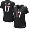 Cheap Devin Hester Falcons Women Jersey From China Black Game #17