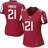 Cheap Deion Sanders Falcons Women Jersey From China Red Game #21