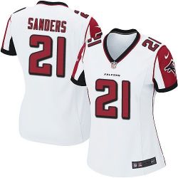 Cheap Deion Sanders Falcons Women Jersey From China White Game #21