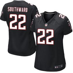 Cheap Dezmen Southward Falcons Women Jersey From China Black Game #22