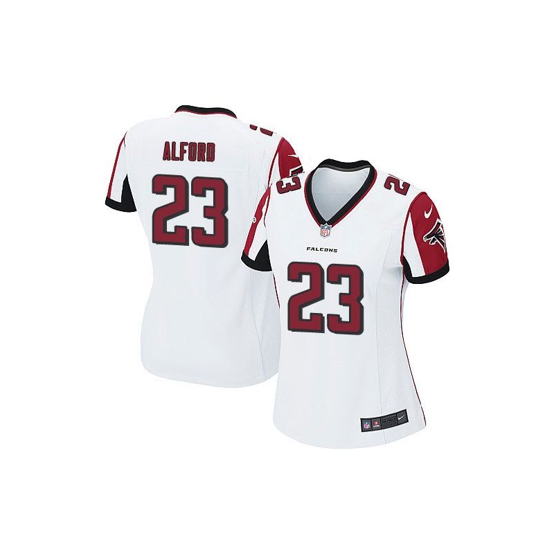 Cheap Robert Alford Falcons Women Jersey From China White Game #23