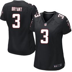 Cheap Matt Bryant Falcons Women Jersey From China Black Game #3