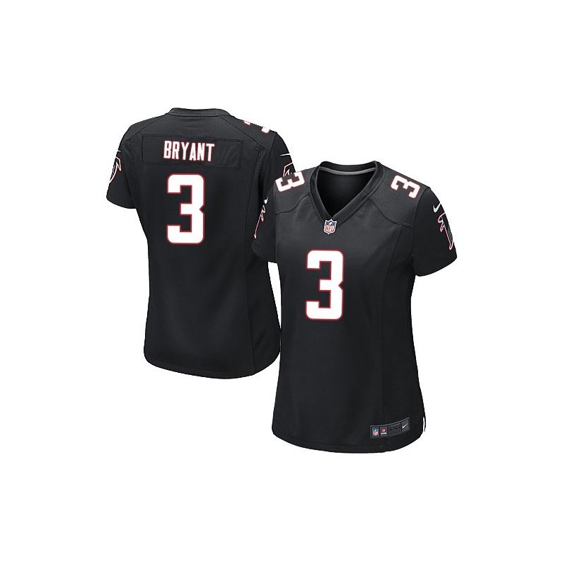 Cheap Matt Bryant Falcons Women Jersey From China Black Game #3