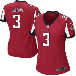 Cheap Matt Bryant Falcons Women Jersey From China Red Game #3