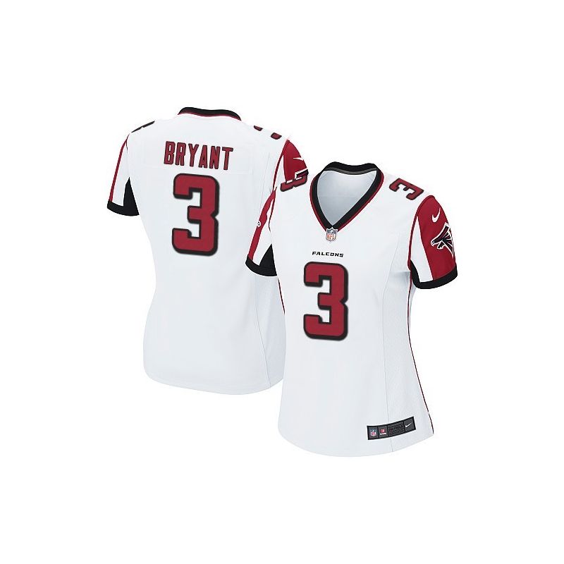 Cheap Matt Bryant Falcons Women Jersey From China White Game #3