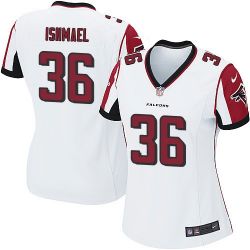 Cheap Kemal Ishmael Falcons Women Jersey From China White Game #36