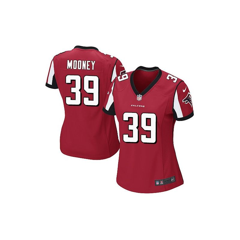 Cheap Collin Mooney Falcons Women Jersey From China Red Game #39