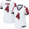 Cheap Brett Favre Falcons Women Jersey From China White Game #4