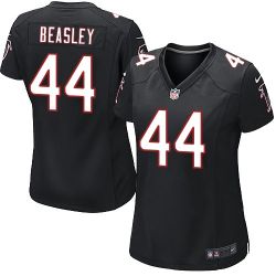 Cheap Vic Beasley Falcons Women Jersey From China Black Game #44