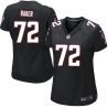 Cheap Sam Baker Falcons Women Jersey From China Black Game #72
