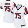 Cheap Jon Asamoah Falcons Women Jersey From China White Game #75