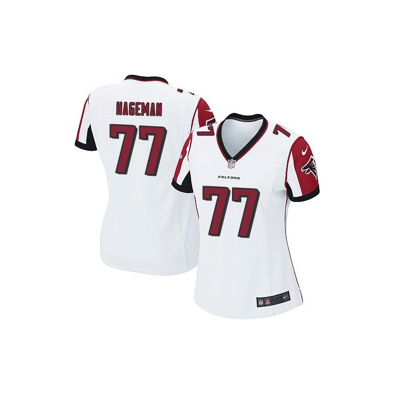 Cheap RaShede Hageman Falcons Women Jersey From China White Game #77