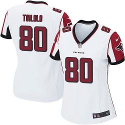 Cheap Levine Toilolo Falcons Women Jersey From China White Game #80