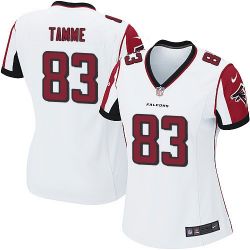 Cheap Jacob Tamme Falcons Women Jersey From China White Game #83