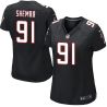 Cheap Prince Shembo Falcons Women Jersey From China Black Game #91