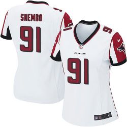 Cheap Prince Shembo Falcons Women Jersey From China White Game #91