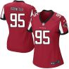 Cheap Jonathan Babineaux Falcons Women Jersey From China Red Game #95