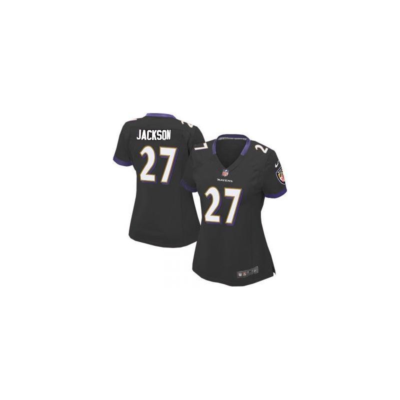 Cheap Asa Jackson Ravens Women Jersey From China Black Game #27