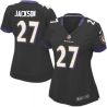 Cheap Asa Jackson Ravens Women Jersey From China Black Game #27
